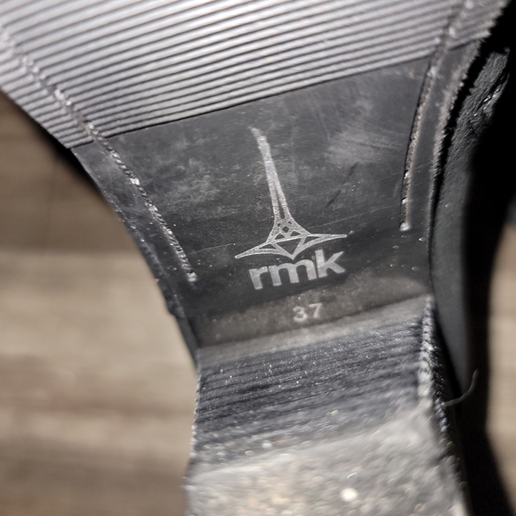 RMK Black ankle boots- 6.5 - Picture 5 of 5